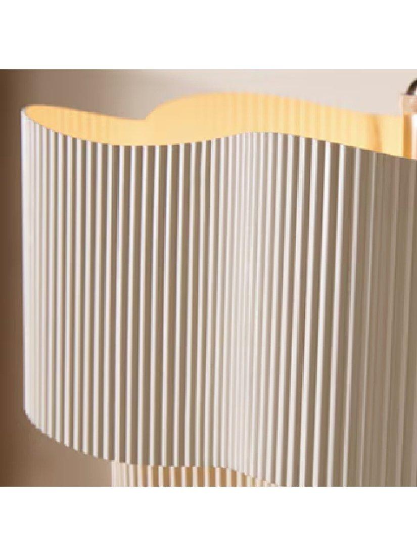 MADE Sydney ceiling light shade with pleated metal (British brand)