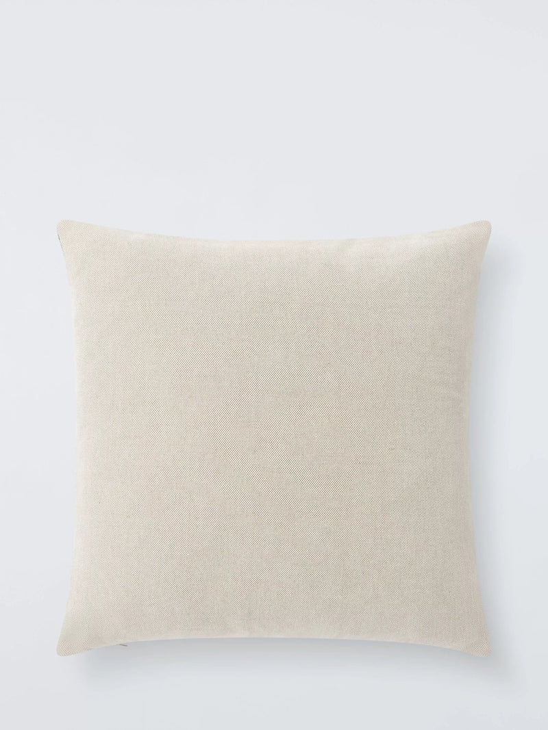 John Lewis Azzaro Raya Stripe Cushion Natural 50cm - British product