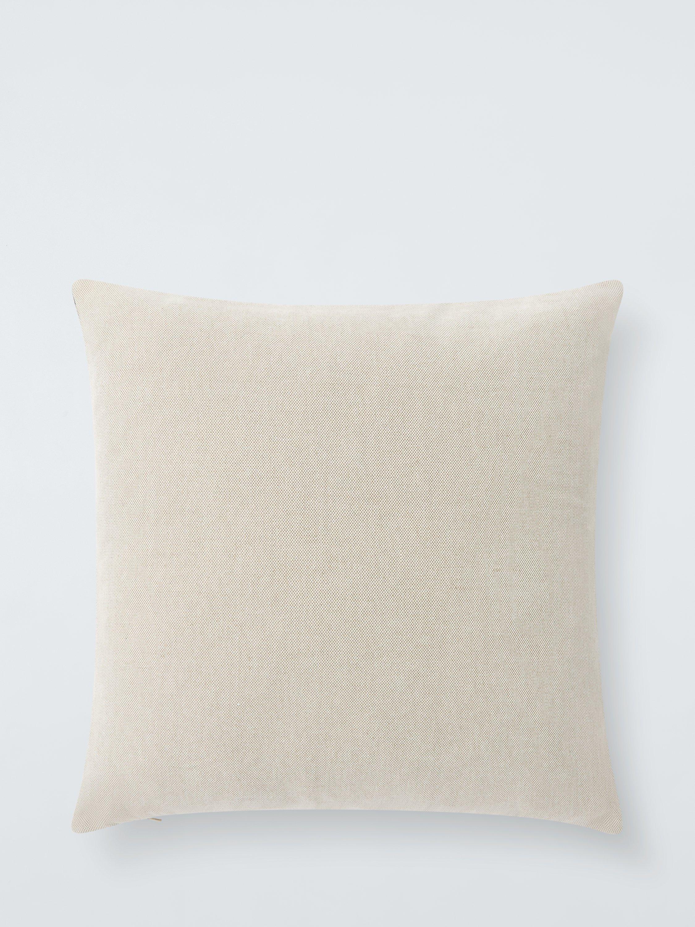 John Lewis Azzaro Raya Stripe Cushion Natural 50cm - British product
