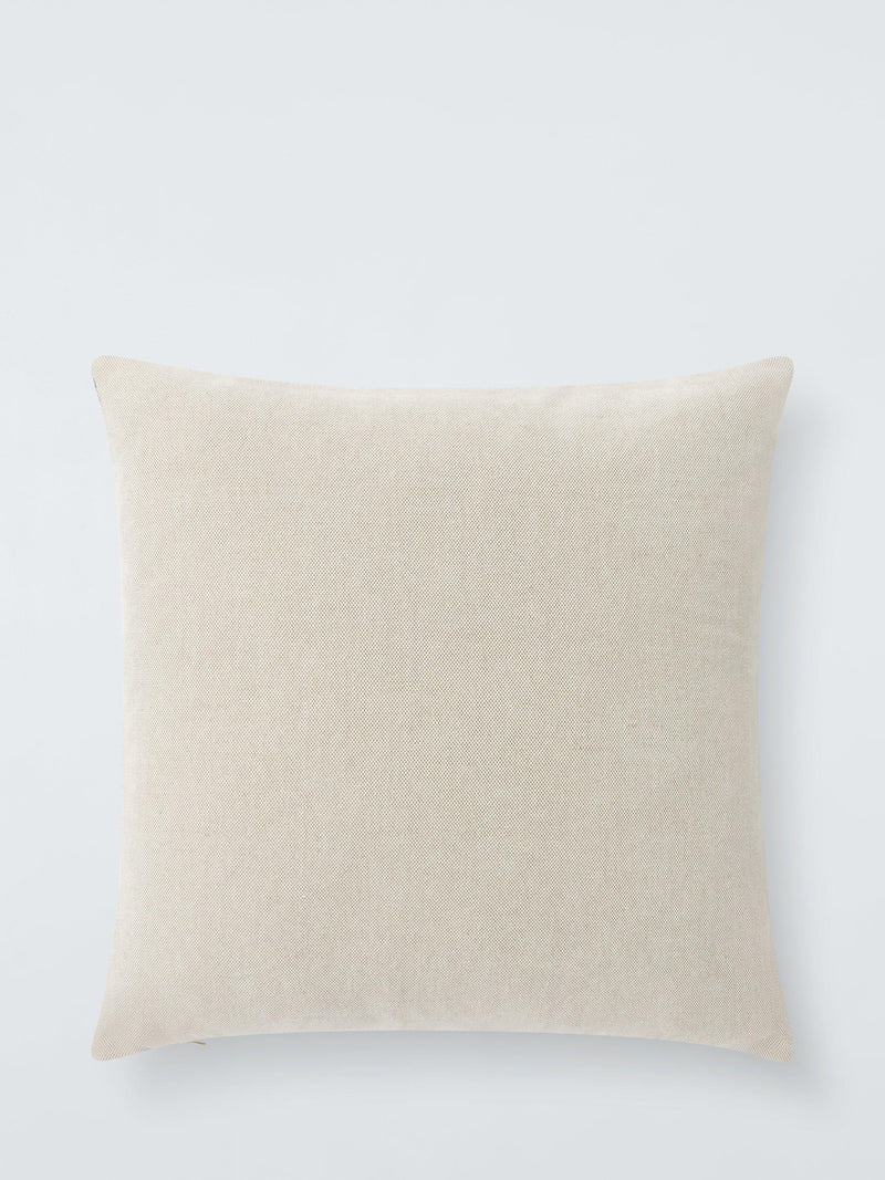 John Lewis Azzaro Raya Stripe Cushion Natural 50cm - British product