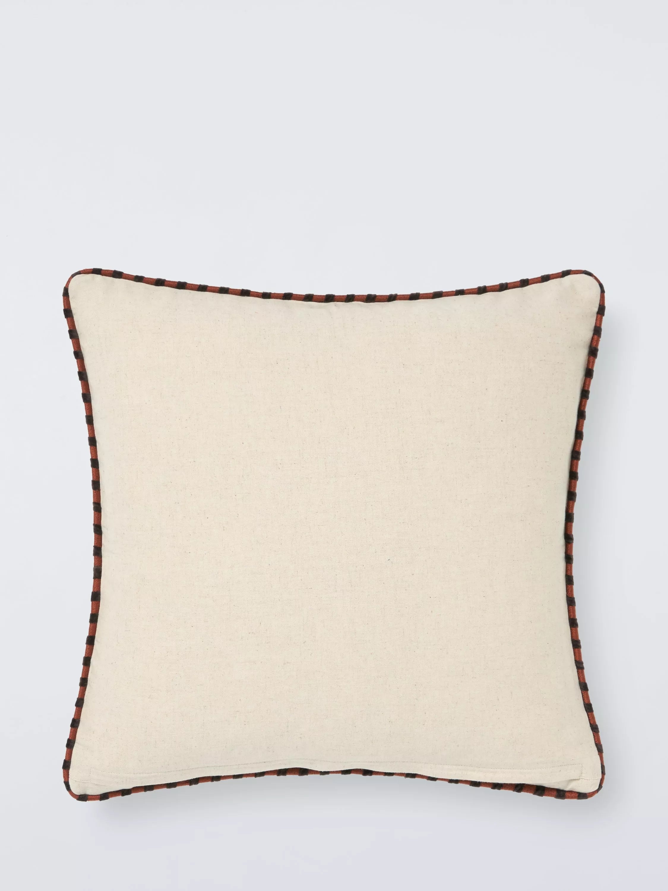 John Lewis Brio cushion auburn geometric print 50x50cm (British brand)