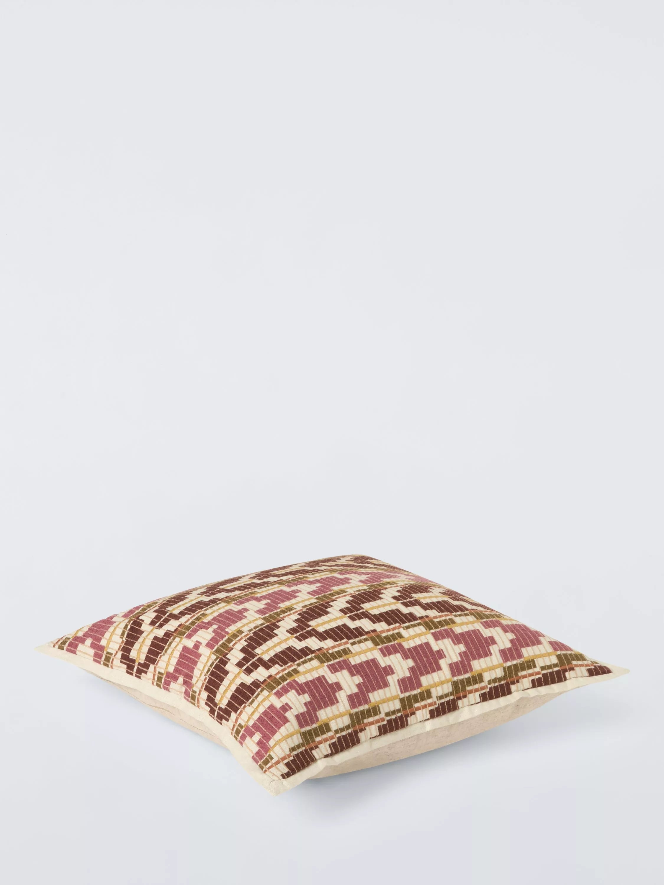 John Lewis scatter cushion Pink Multi 50x50cm (British brand)