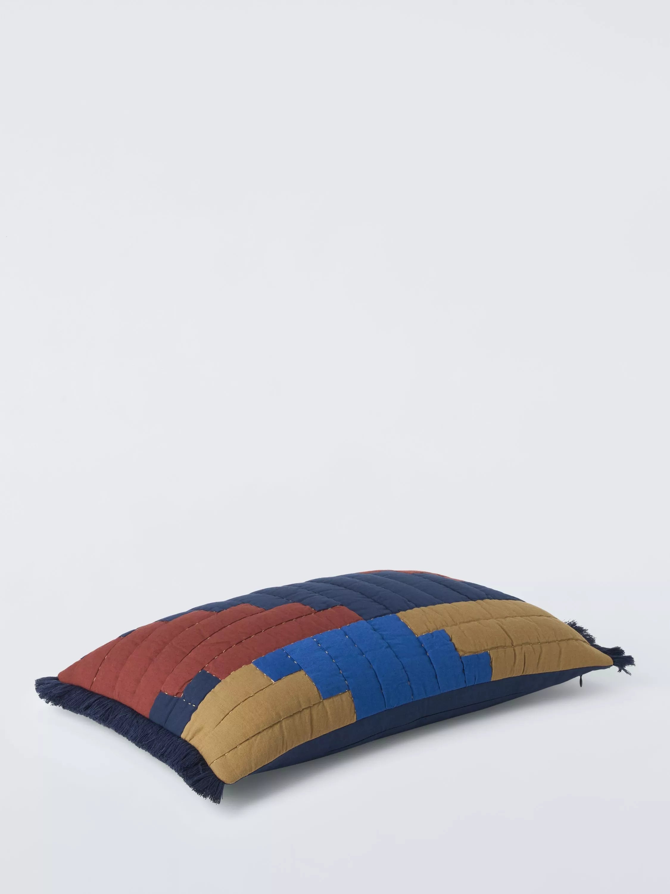 John Lewis Morelia multi patchwork cushion 40x60cm (British brand)