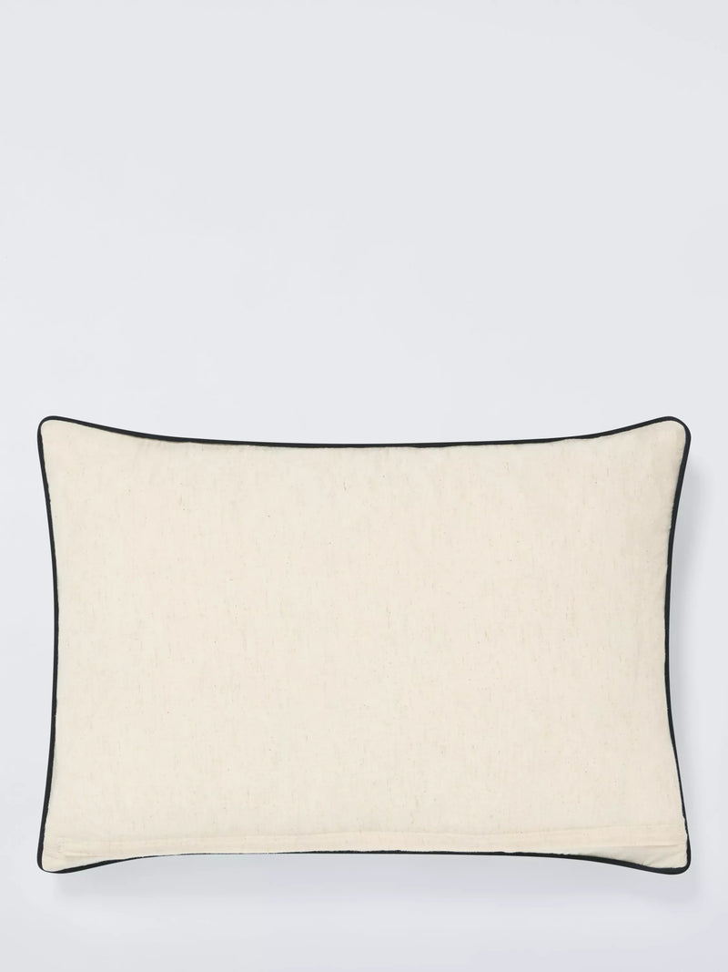 John Lewis Nyle Cushion multi embroidered lumbar cushion, UK version