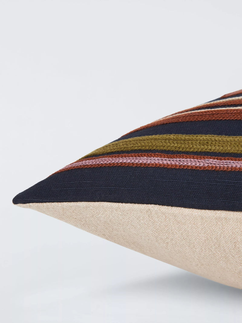 John Lewis decorative cushion Pacarro Indigo 40x60cm, UK version