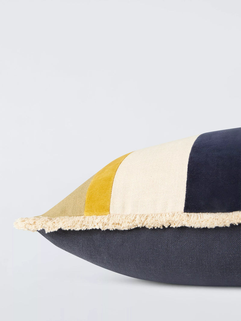 John Lewis Felic Stripe Cushion cobalt, UK version