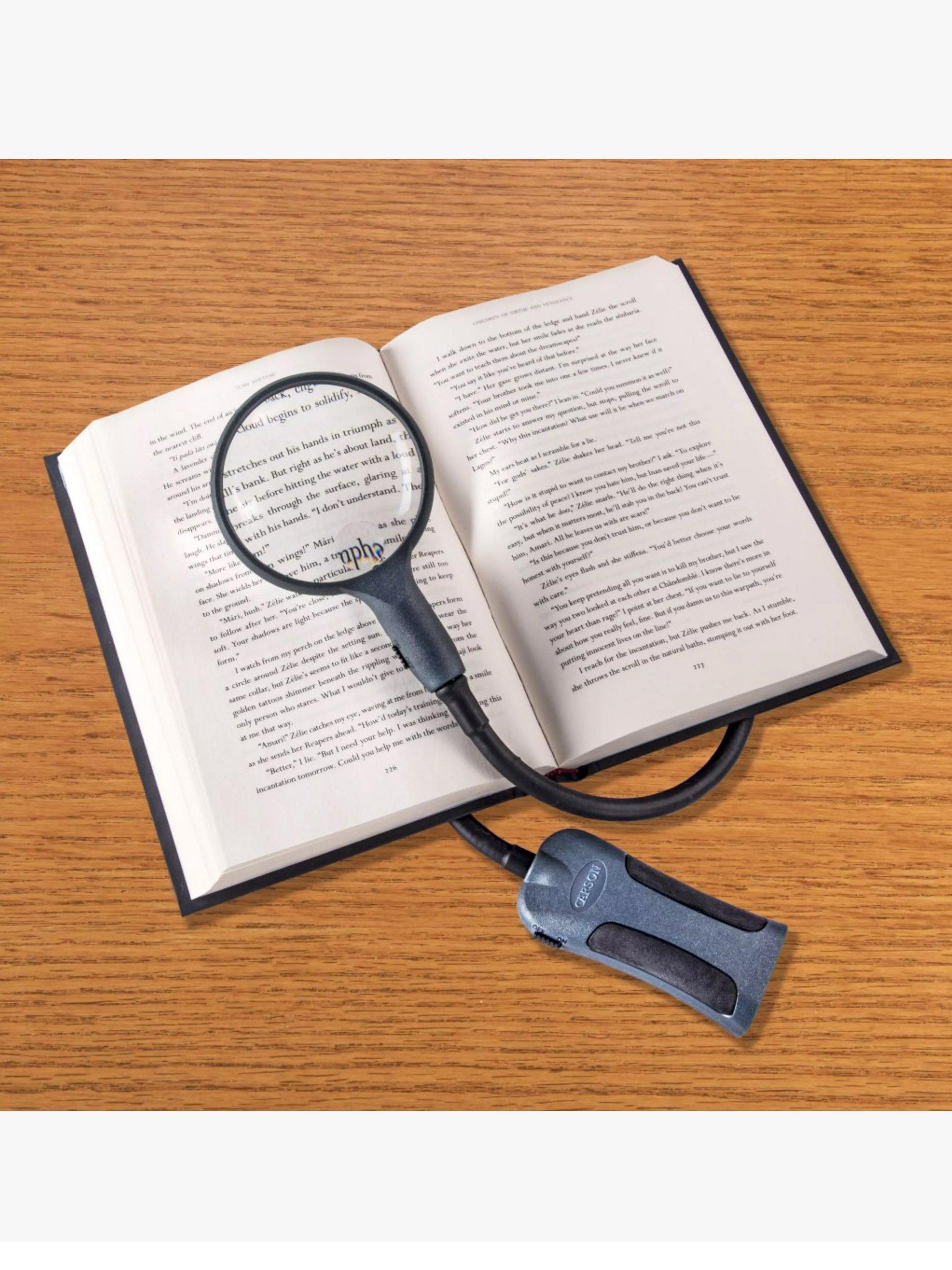 Carson BoaMag 2.5x LED magnifier with gooseneck - British product