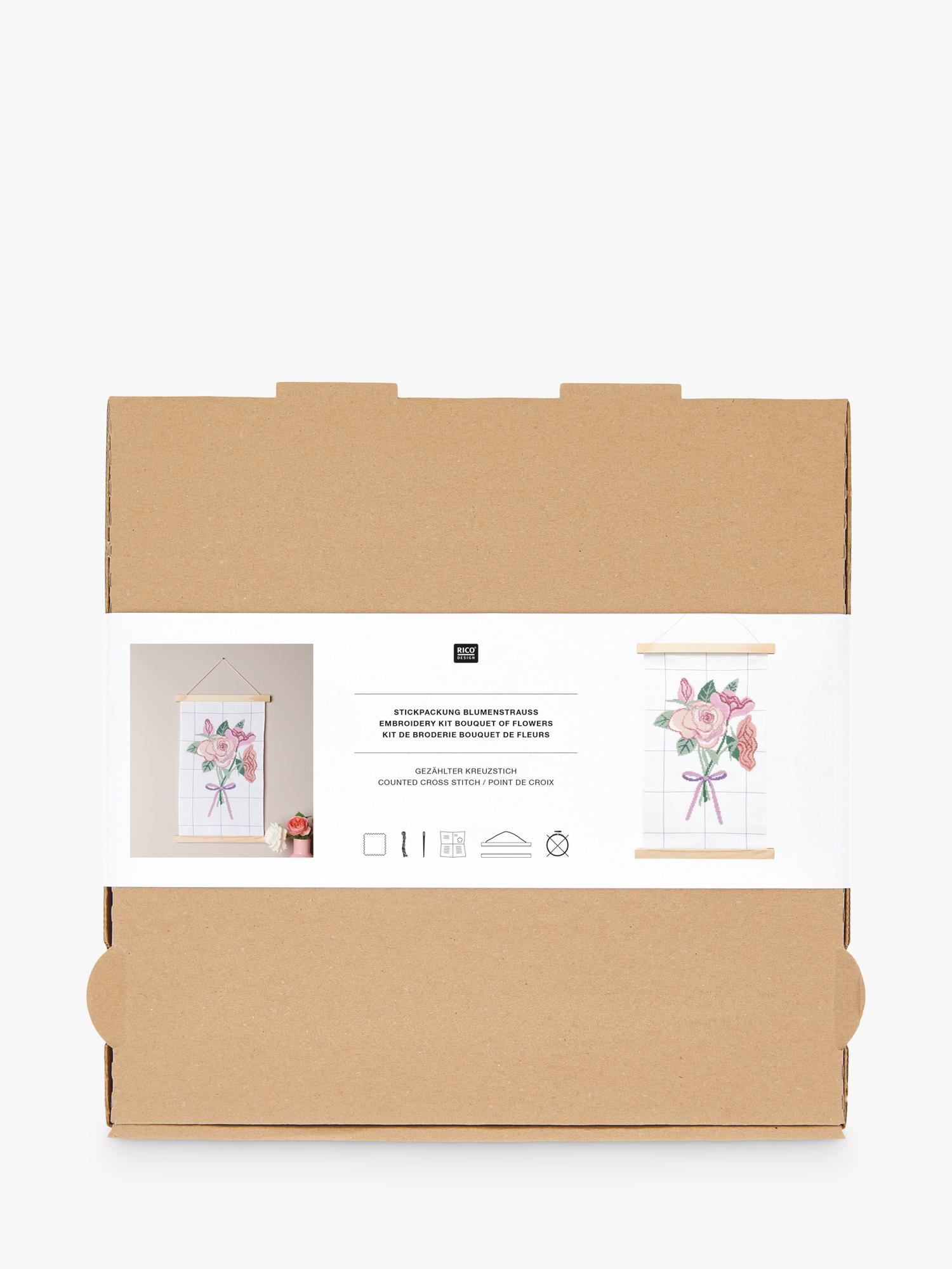 Rico Design tapestry wall hanging kit with roses design, imported from the UK