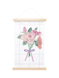 Rico Design tapestry wall hanging kit with roses design, imported from the UK
