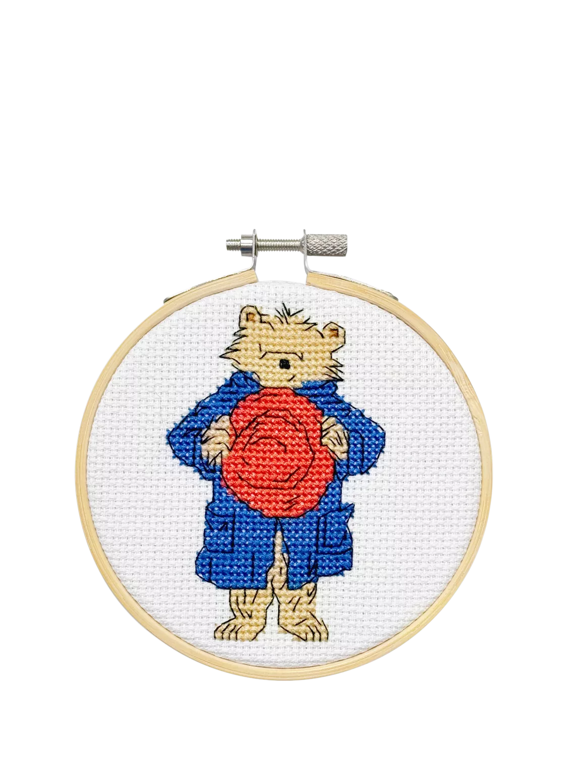 The Crafty Kit Company Paddington cross stitch kit mini (British brand)