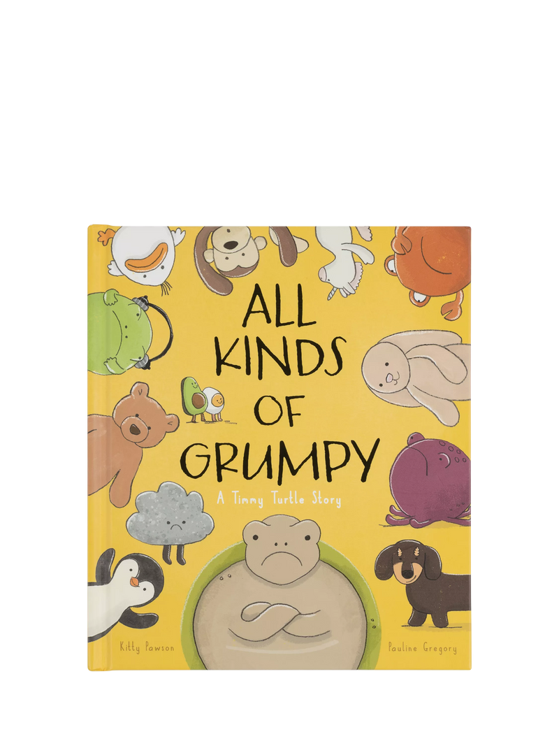 Jellycat Children's Book All Kids of Grumpy imported from the UK