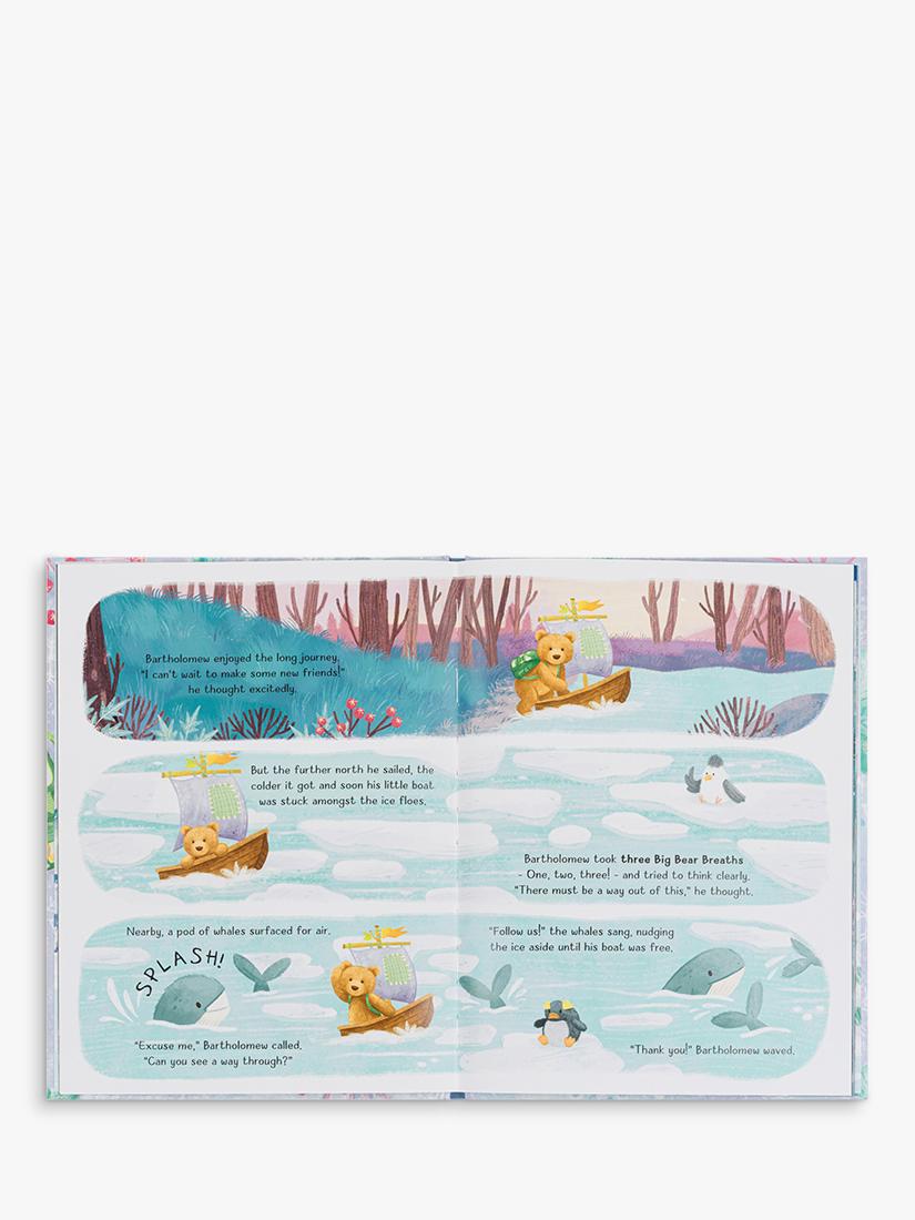 Jellycat Bartholomew Bear Snow Giants book, UK version