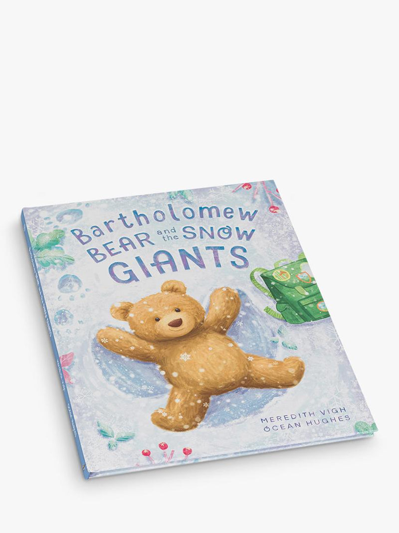 Jellycat Bartholomew Bear Snow Giants book, UK version