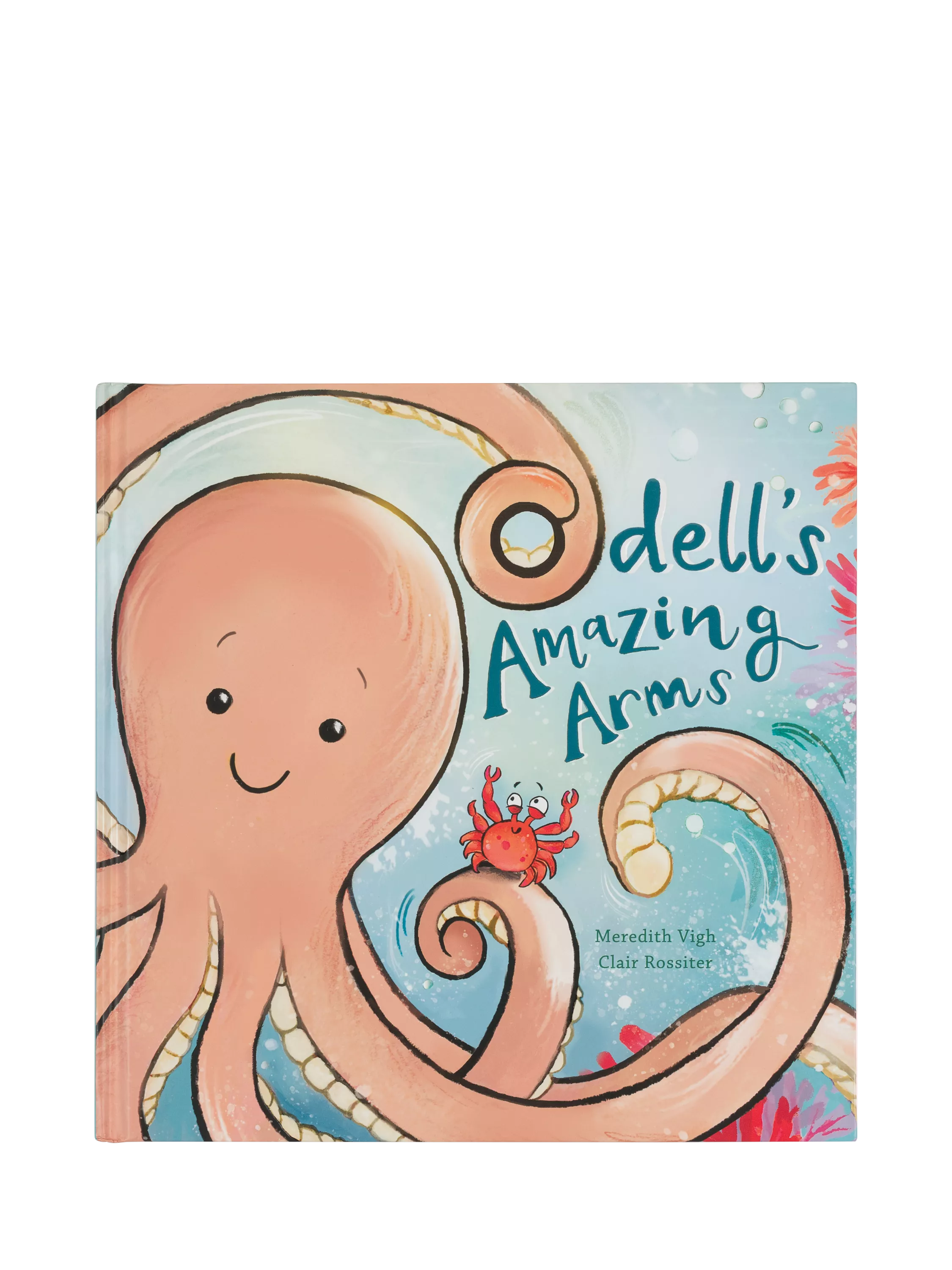 Jellycat children's book Odell's Amazing Arms - British product
