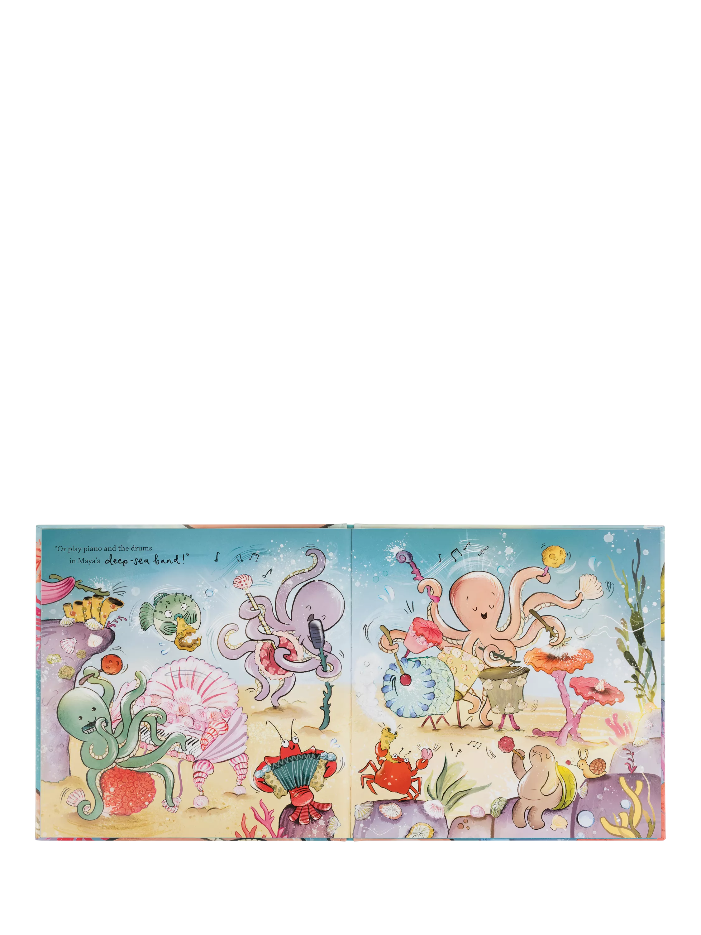 Jellycat children's book Odell's Amazing Arms - British product