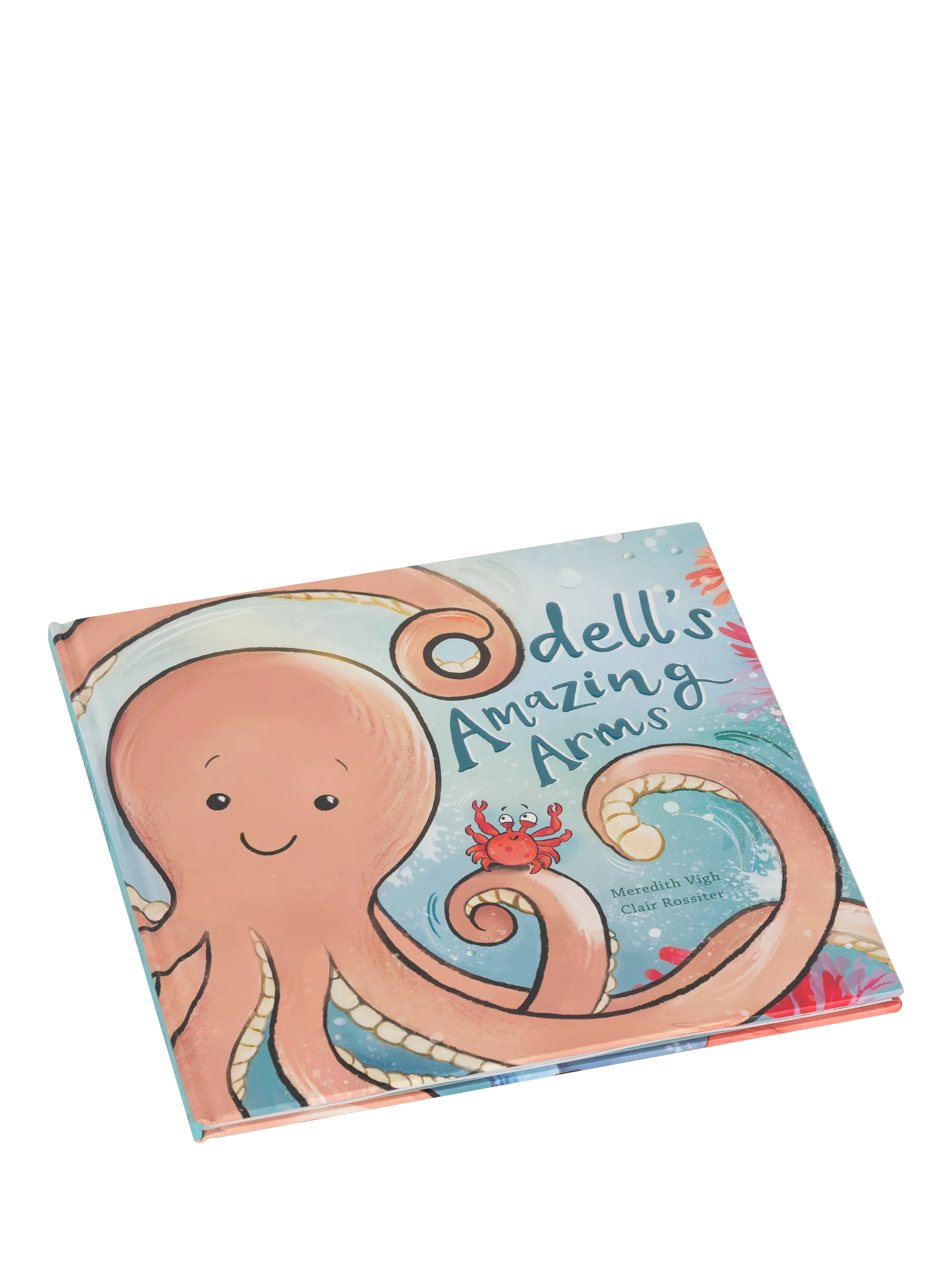 Jellycat children's book Odell's Amazing Arms - British product