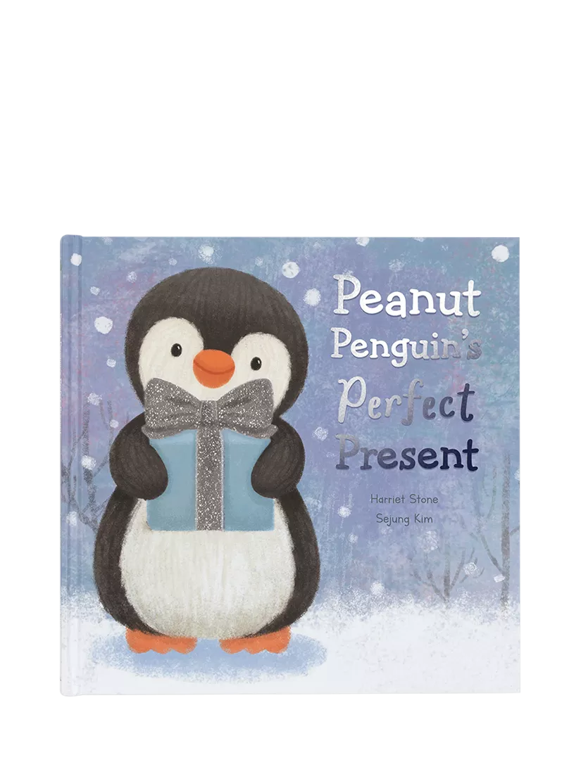 Jellycat Peanut Penguin children's book, UK version