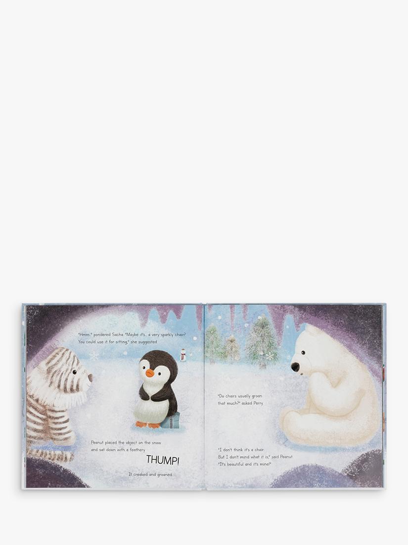 Jellycat Peanut Penguin children's book, UK version