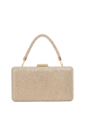 Dune London gold diamante handle clutch bag, imported from the UK