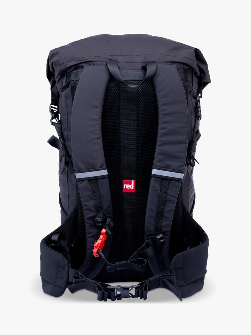 Red waterproof backpack 35L (British brand)