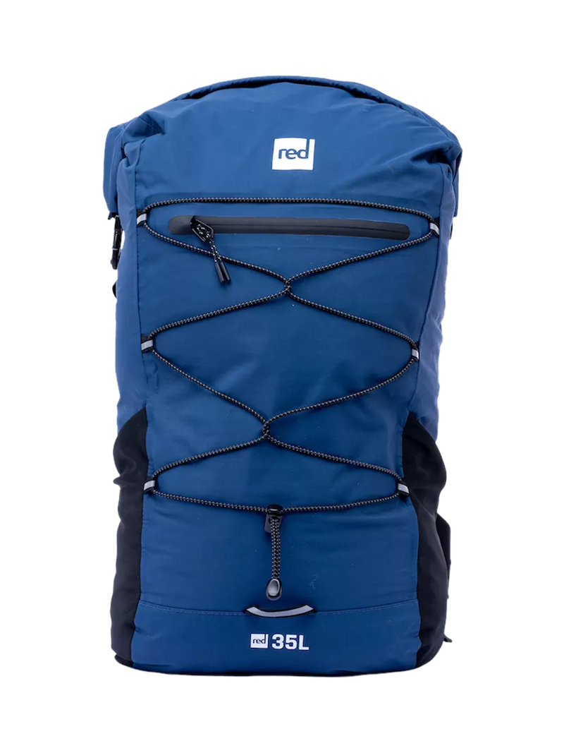 Red Lightweight Waterproof Backpack 35L