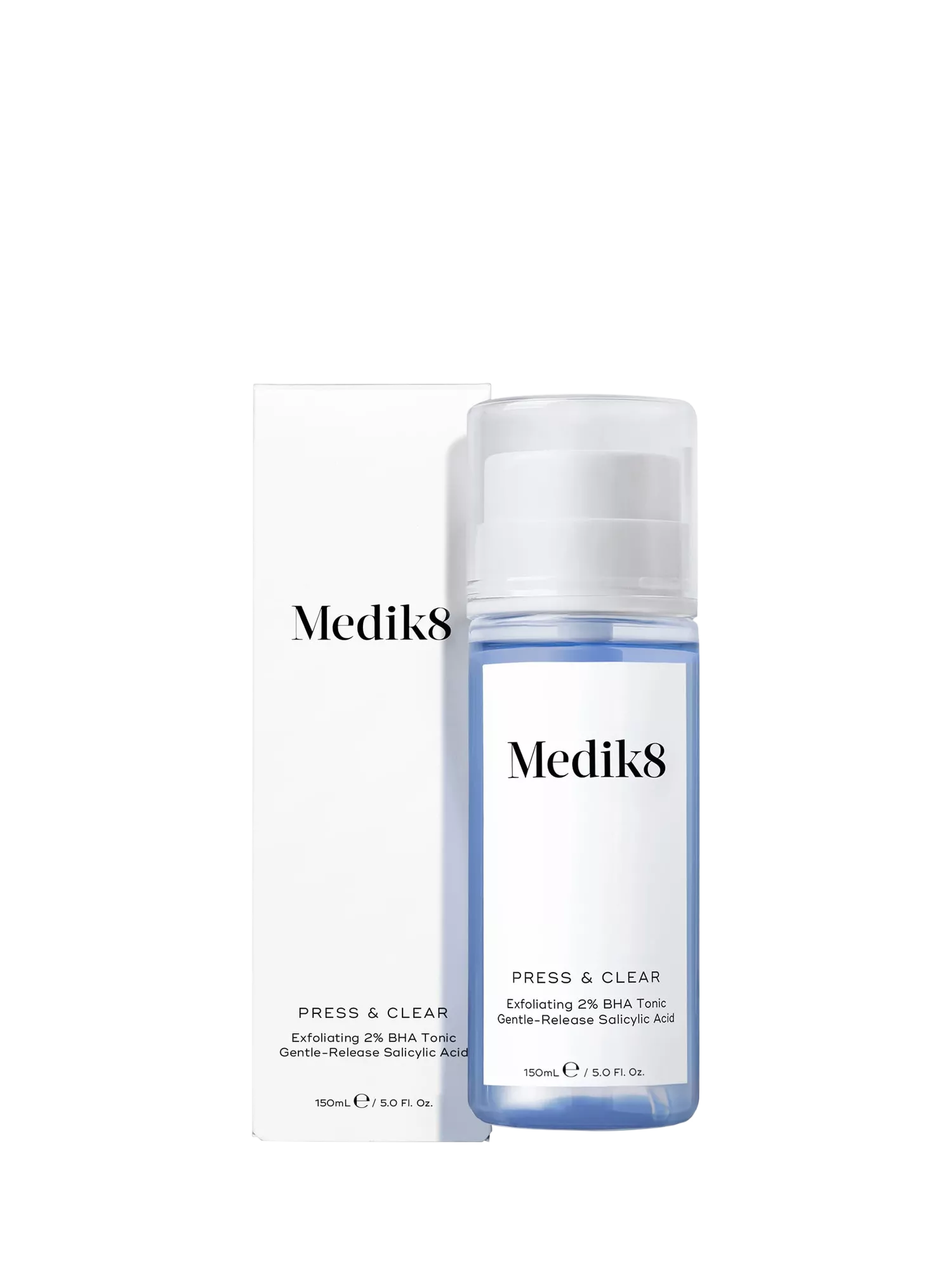 Medik8 Press & Clear BHA tonic 150ml (British brand)