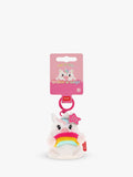 Legami Tiny Unicorn super soft keyring 11cm (British brand)