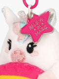 Legami Tiny Unicorn super soft keyring 11cm (British brand)