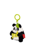 Legami Tiny Panda plush keyring - British product