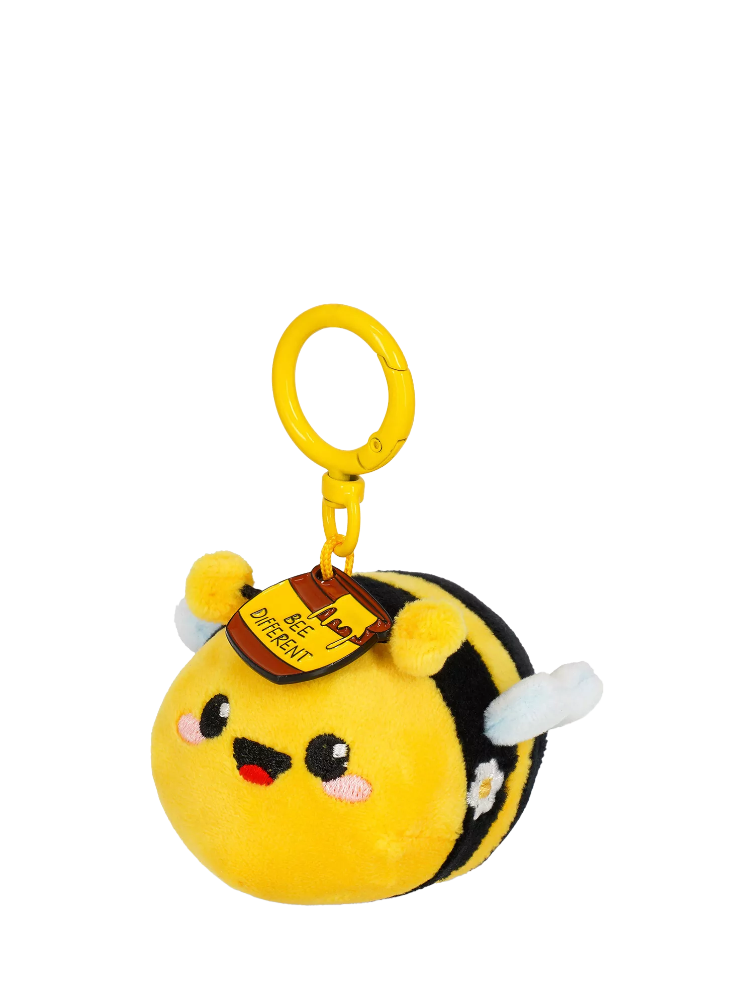 Legami Tiny Bee plush keyring 11cm - British product