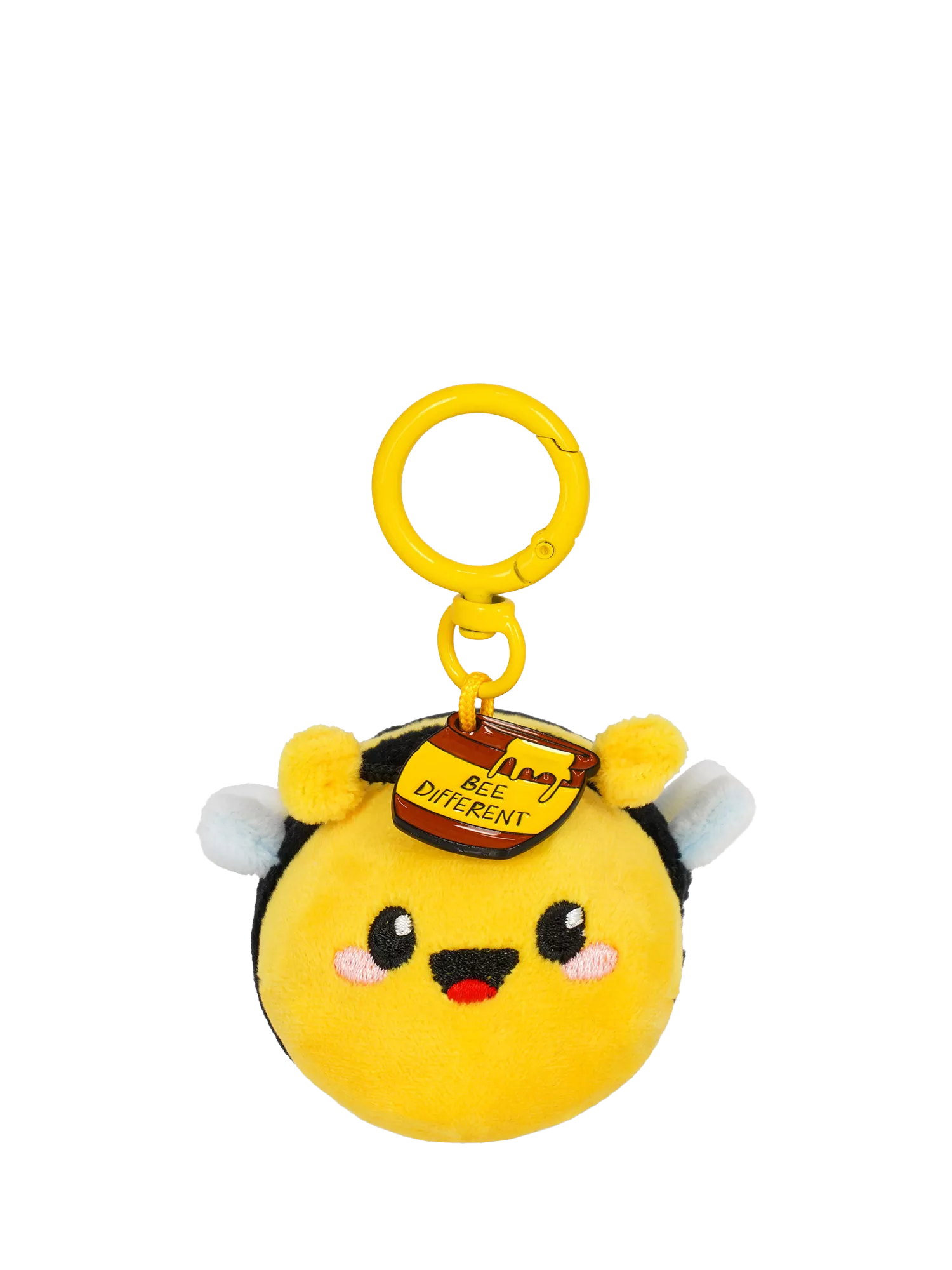 Legami Tiny Bee plush keyring 11cm - British product