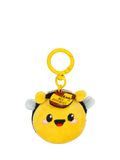 Legami Tiny Bee plush keyring 11cm - British product