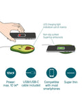 Legami avocado wireless charger for smartphones green - British product