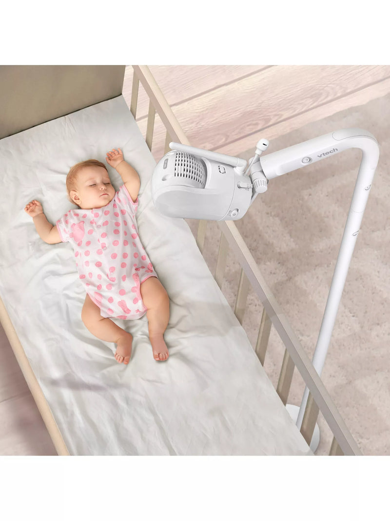 VTech over the cot camera floor stand white (British brand)