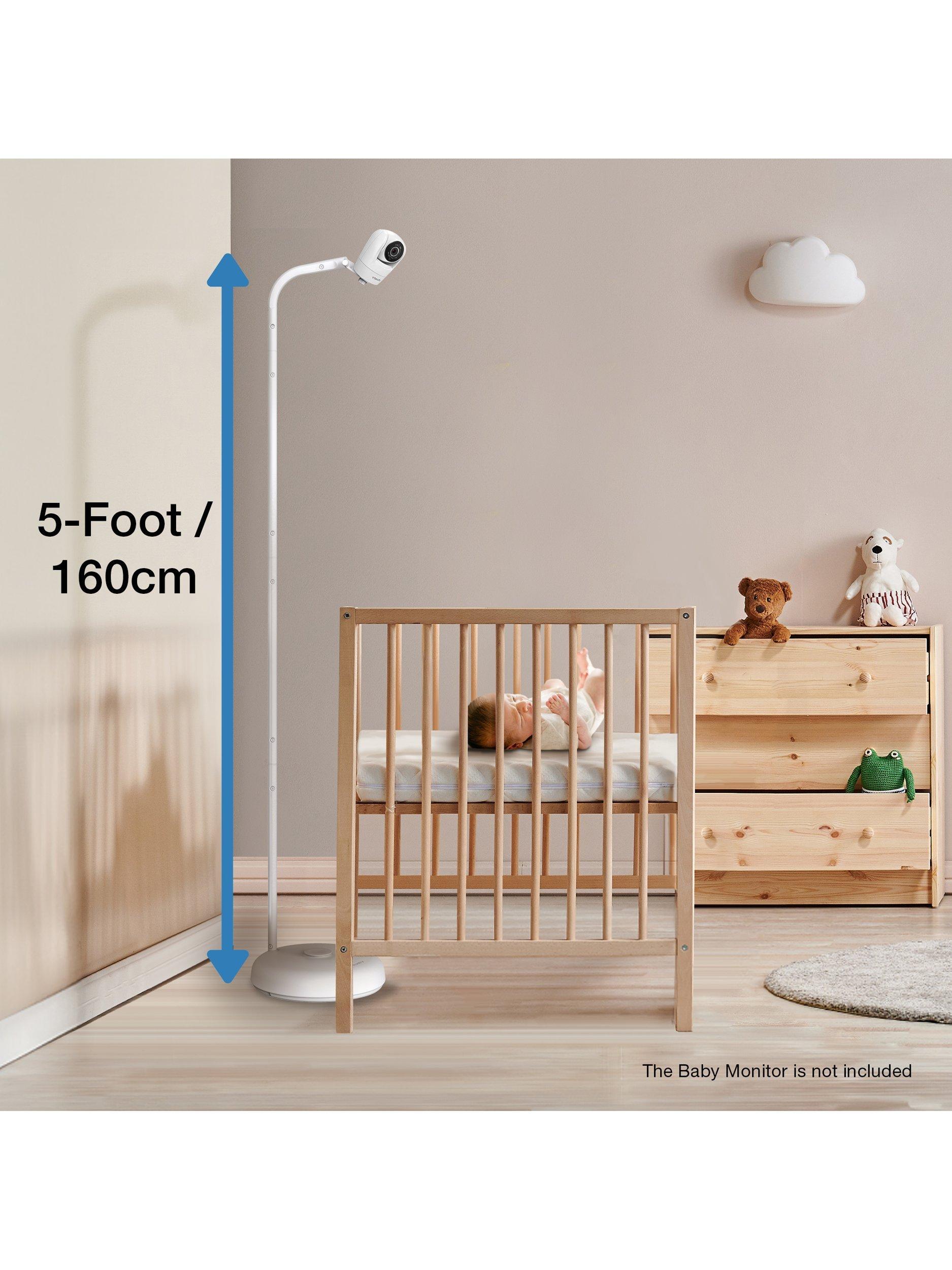 VTech over the cot camera floor stand white (British brand)