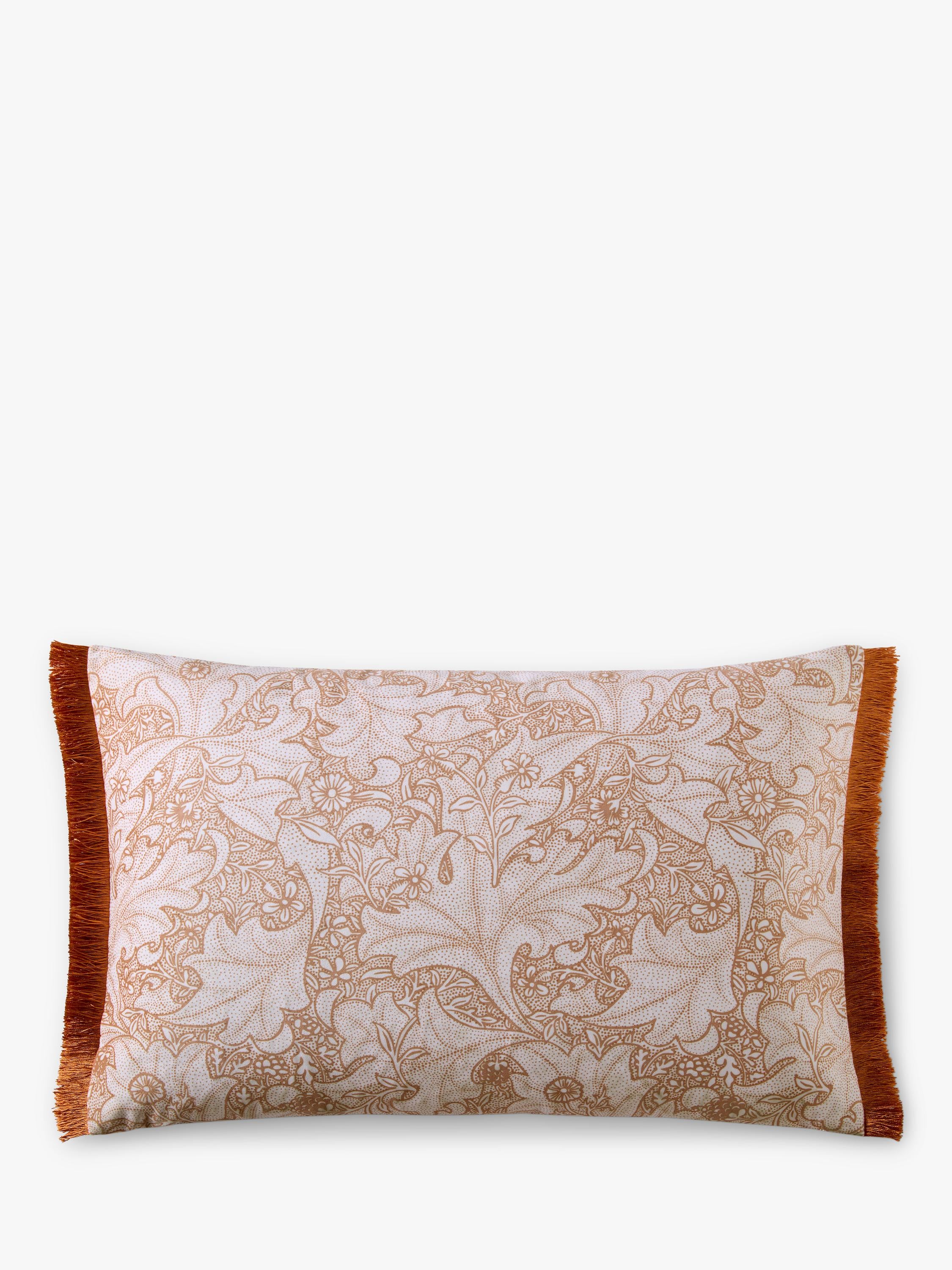 William Morris At Home Wild Tulip Cushion Copper 40x60cm, UK version