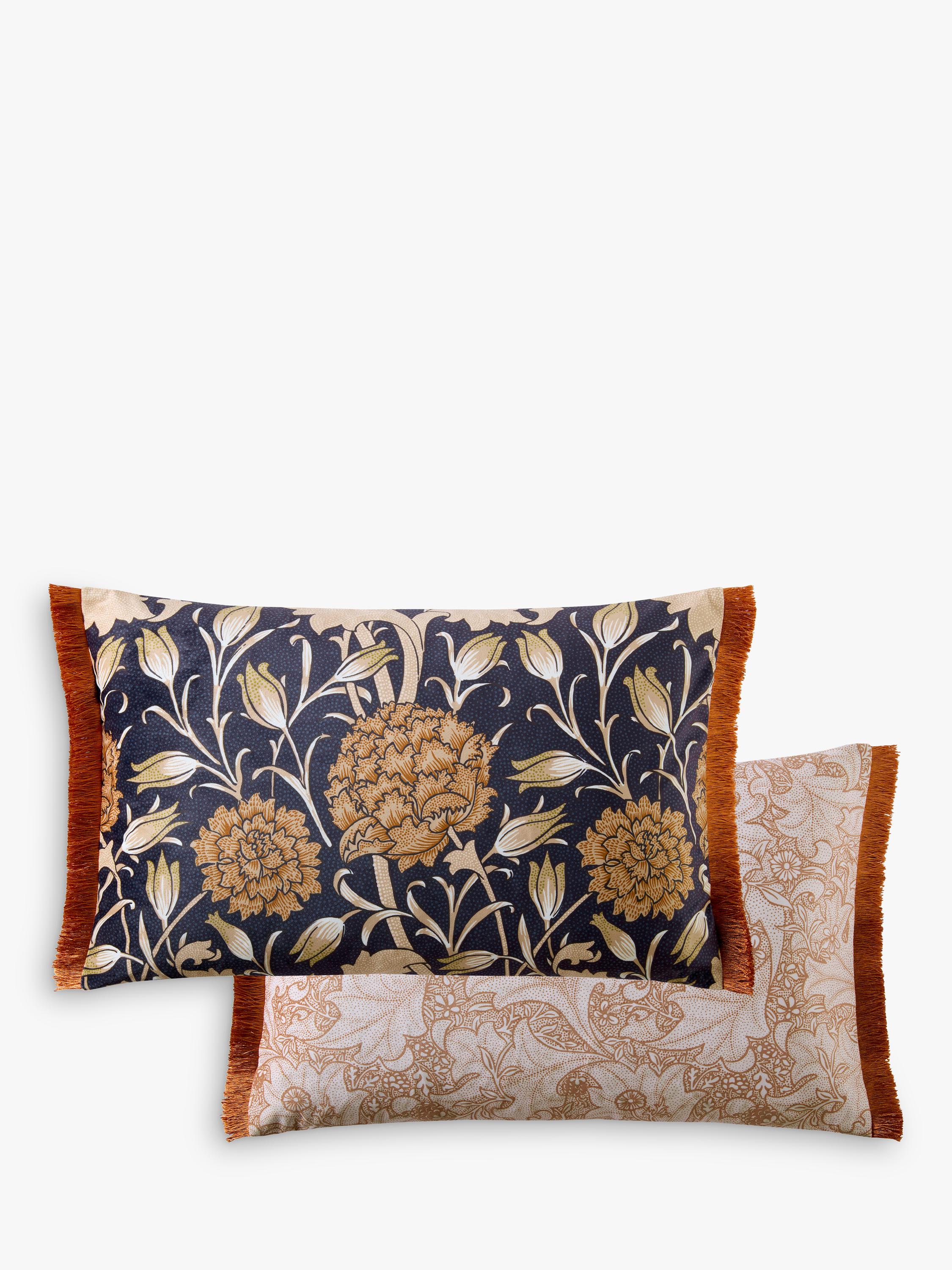 William Morris At Home Wild Tulip Cushion Copper 40x60cm, UK version