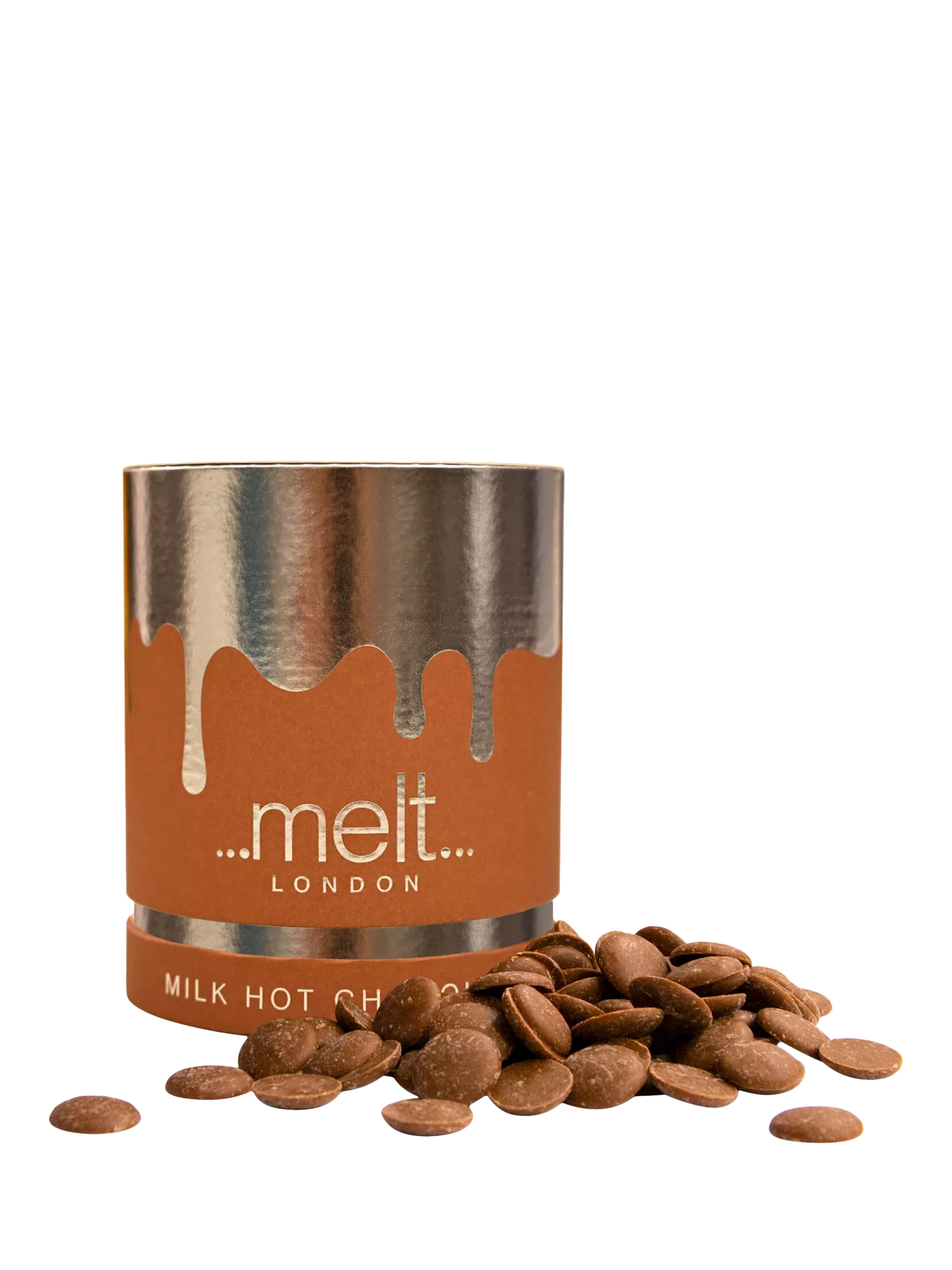Melt milk hot chocolate buttonettes 250g - British product