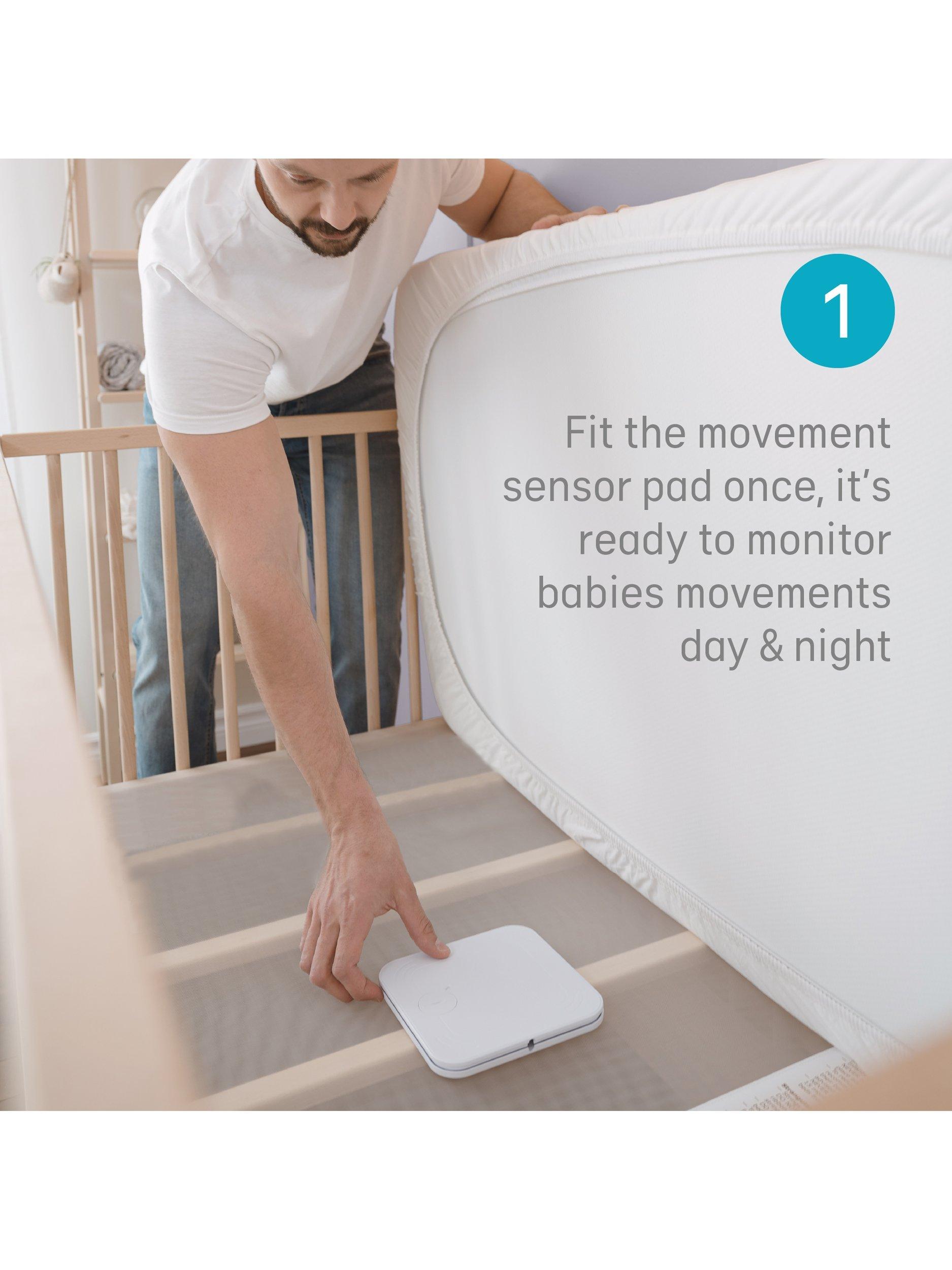 Angelcare AC25 baby movement monitor with video and sound - British product