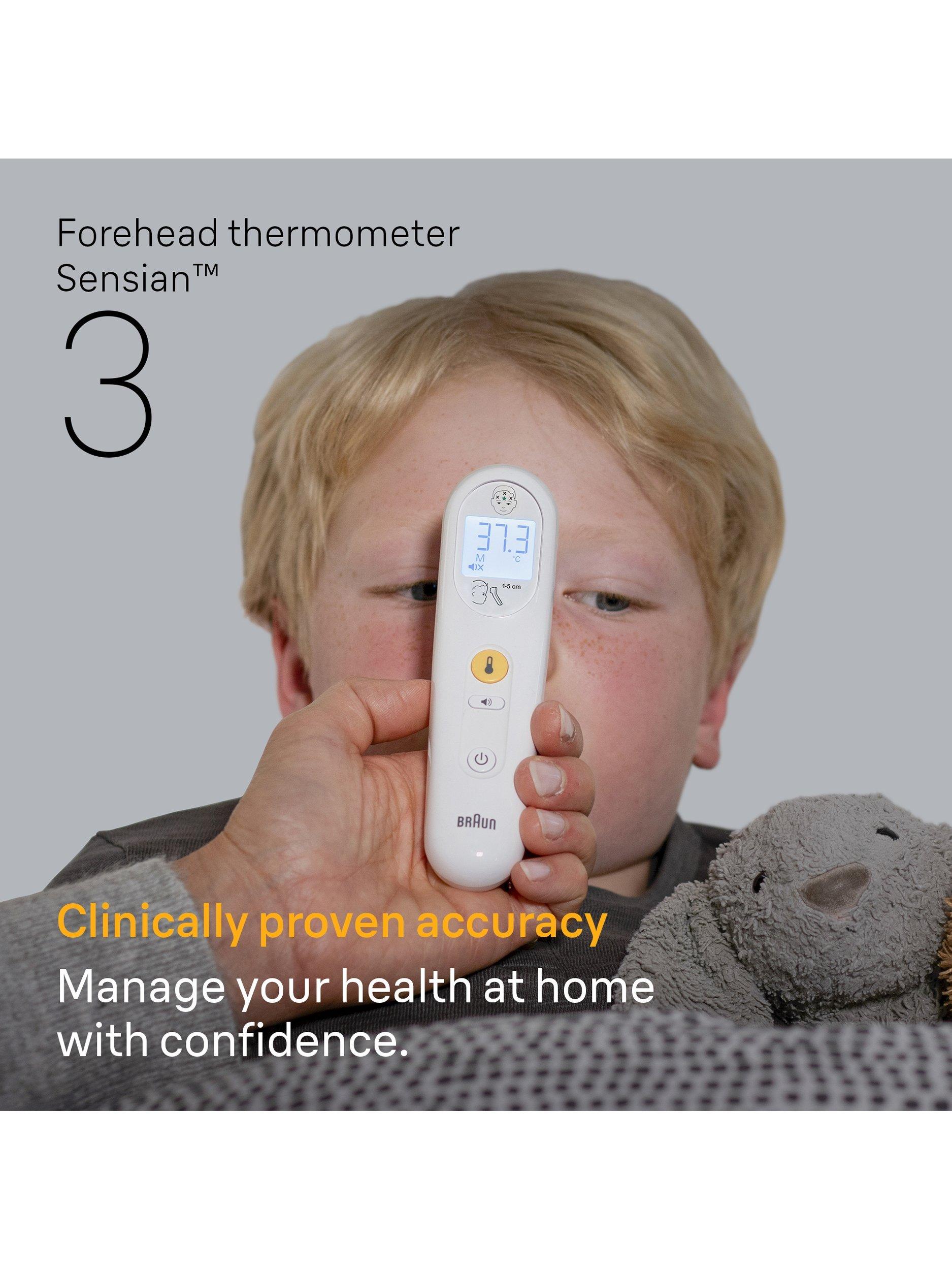 Braun Sensian 3 baby forehead thermometer (British brand)