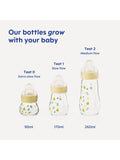 MAM glass baby bottle 170ml, imported from the UK