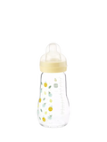 MAM Feel Good Glass Baby Bottle 260ml, imported from the UK