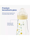 MAM Feel Good glass baby bottle 90ml, imported from the UK