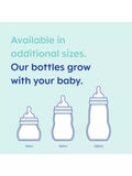 MAM Feel Good glass baby bottle 90ml, imported from the UK