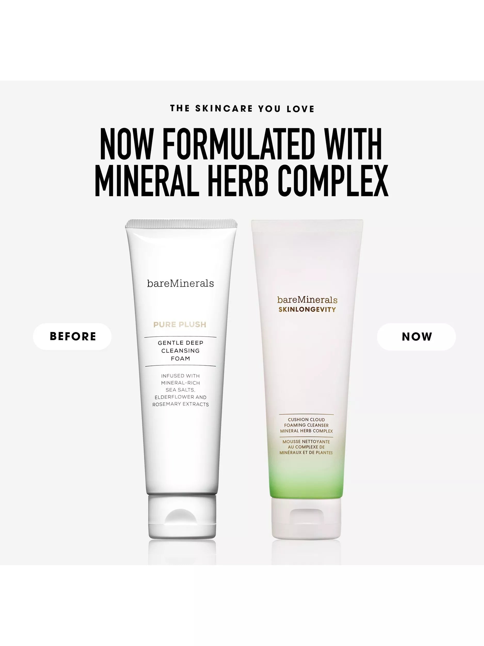 bareMinerals foaming cleanser 120ml - British product