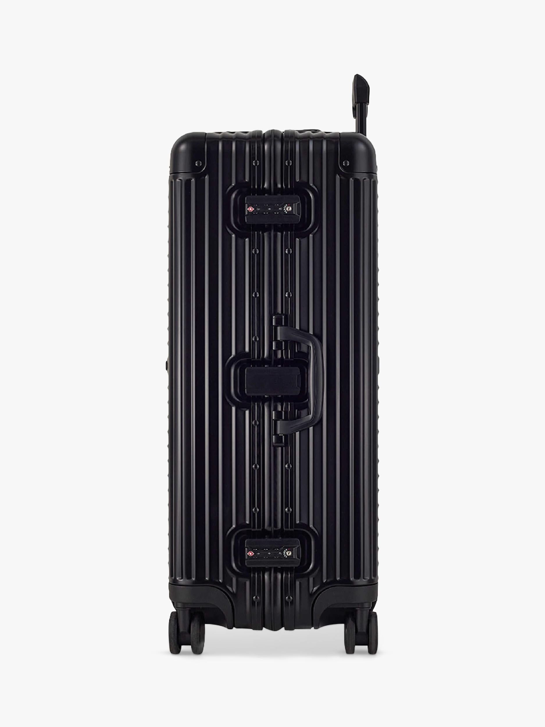 Rock aluminium 8-wheel suitcase 76cm 103L (British brand)