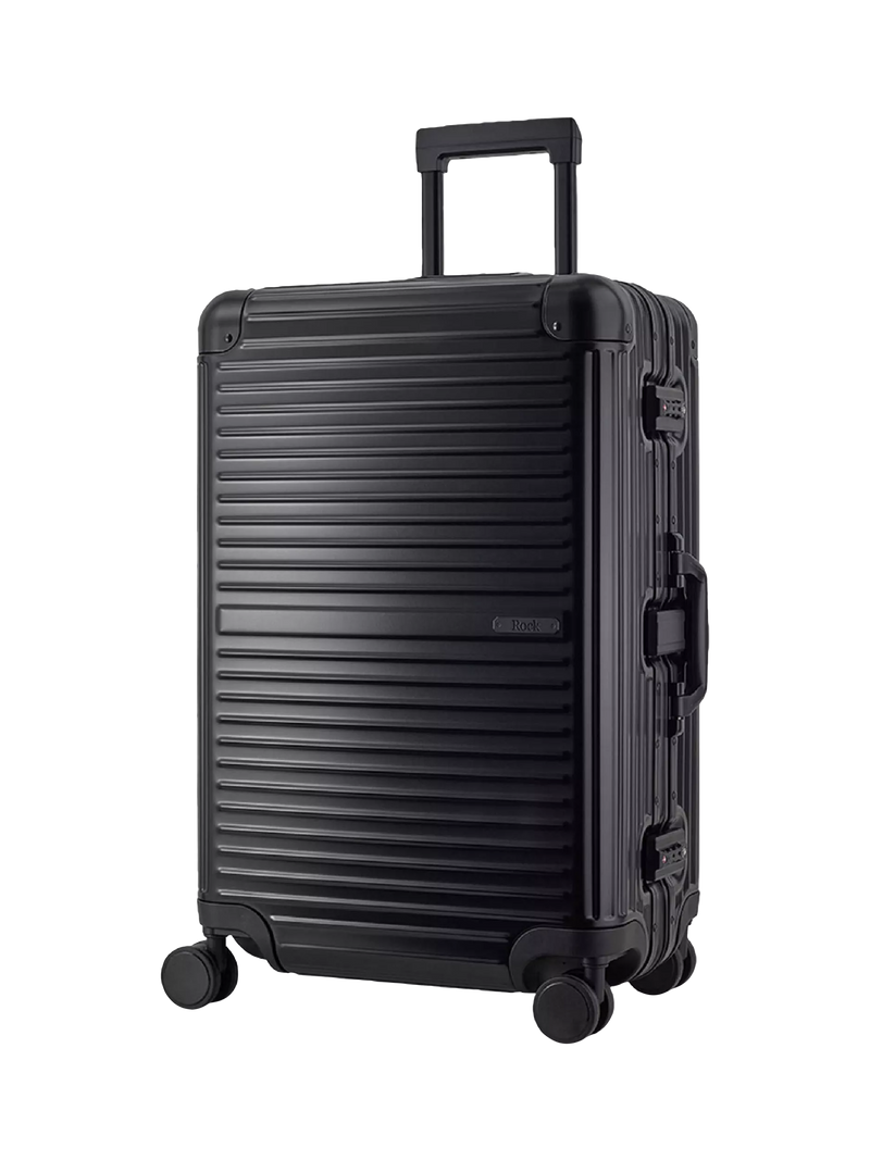 Rock Axel aluminium medium suitcase 71L (British brand)