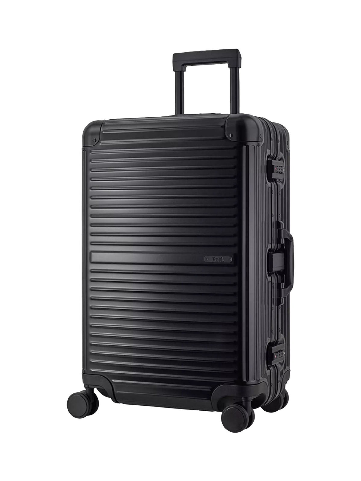 Rock Axel aluminium medium suitcase 71L (British brand)