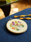 DMC Mediterranean Garden embroidery kit - British product