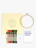 DMC Mediterranean Garden embroidery kit - British product